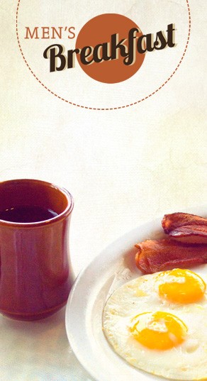 Men's Breakfast Website Sidebar